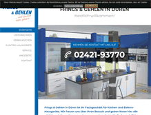 Tablet Screenshot of frings-gehlen.de